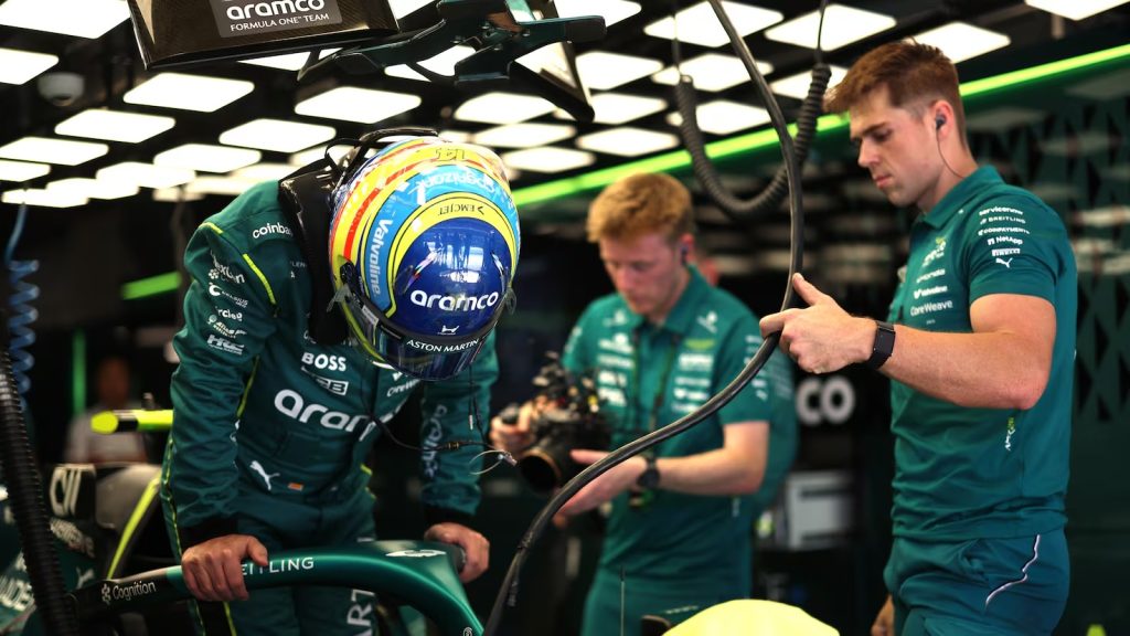 Aston Martin enfrenta una exigente prueba con su motor Honda en el Gran Premio de México