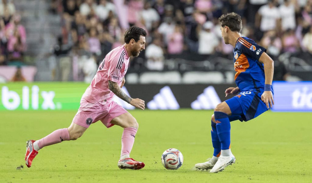 Inter Miami rescata un empate ante Cincinnati con Messi en cancha y un gol en los últimos minutos