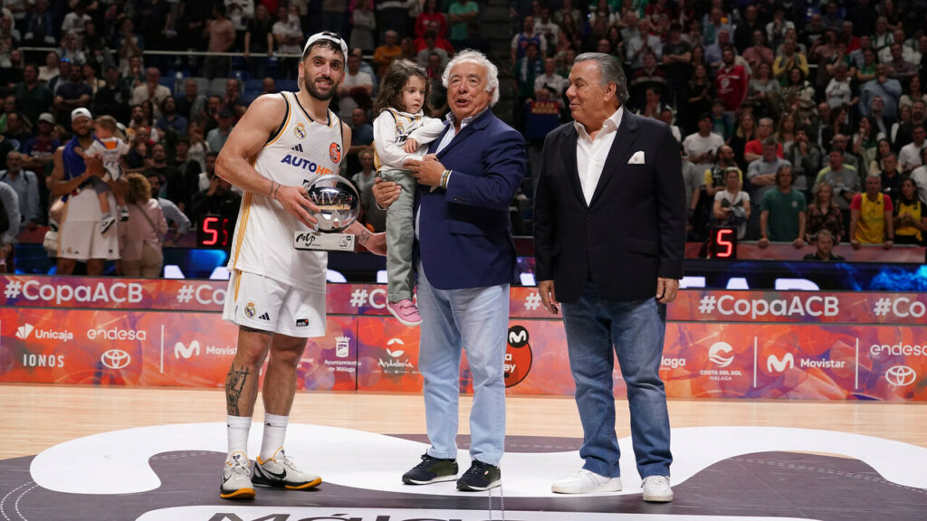 Facundo Campazzo se lleva el MVP de la Copa del Rey