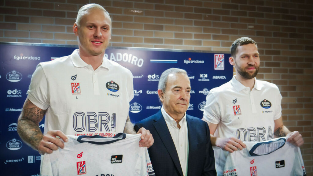 Monbus Obradoiro presente a Strelnieks y Timma
