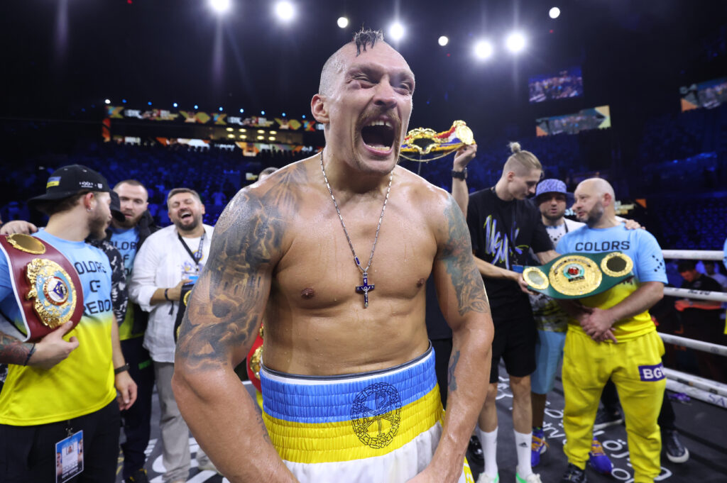 Oleksandr Usyk espera pelear contra Fury en febrero