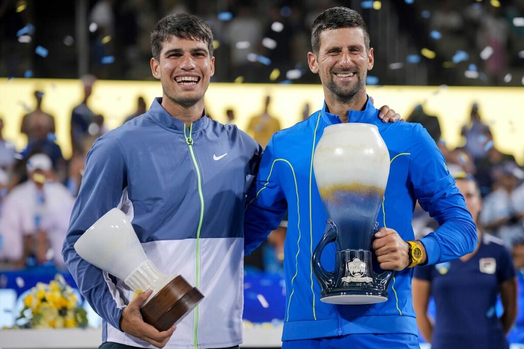 Nadal, Djokovic, Alcaraz y Sinner participarán en exhibición en Arabia Saudí