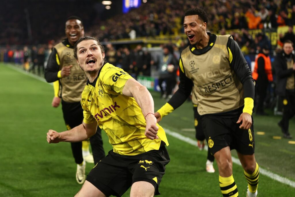 Dortmund vence al Atlético y avanza a su primera semifinal desde el 2013