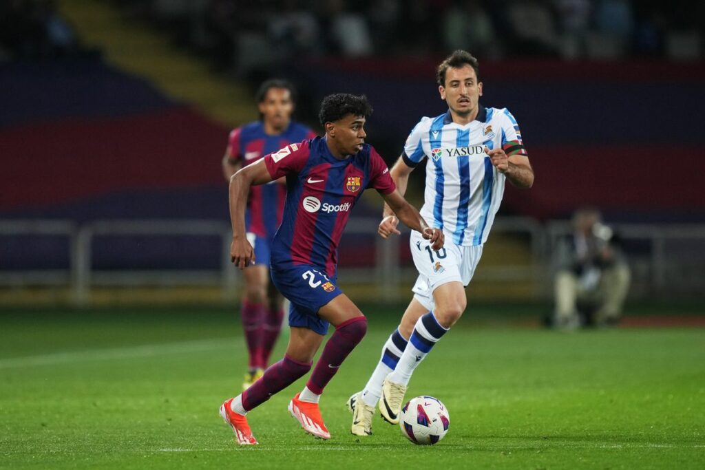Lamine Yamal y Raphinha protagonizan la victoria del Barca, los cules se posicionan segundos