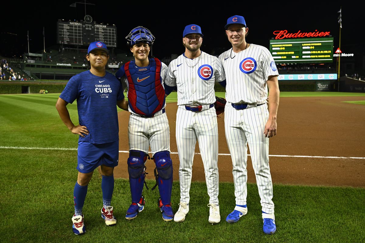 Imanaga comanda no hitter colectivo de los Cubs frente a los Pirates
