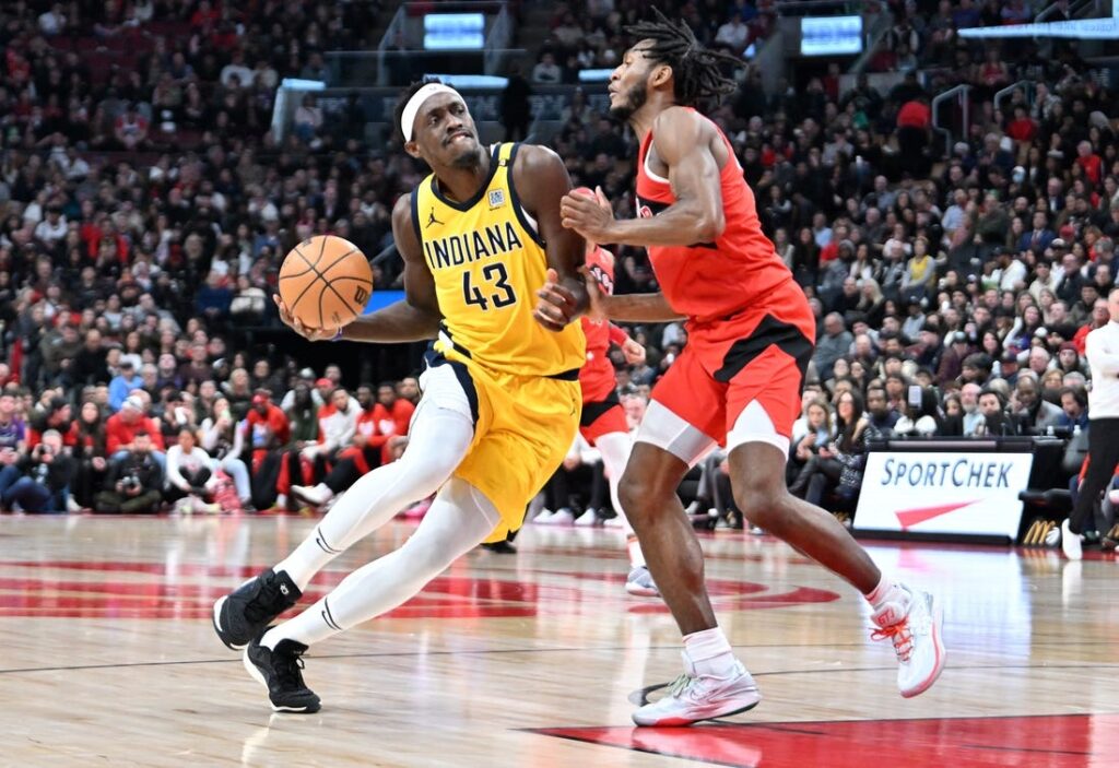 Siakam anota 23 puntos ante su ex equipo y Pacers vencen a Raptors
