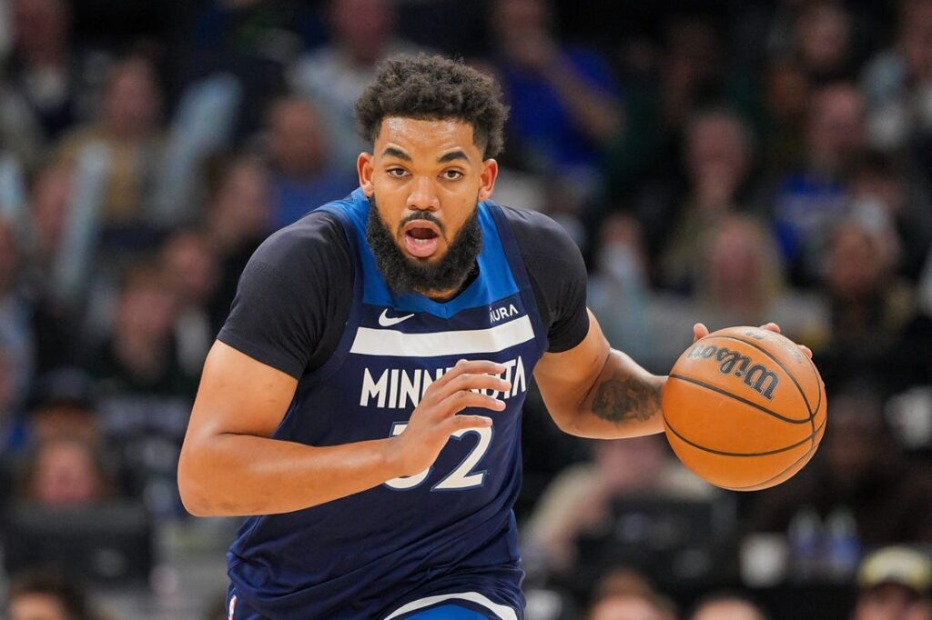 Karl-Anthony Towns será baja indefinida para Wolves