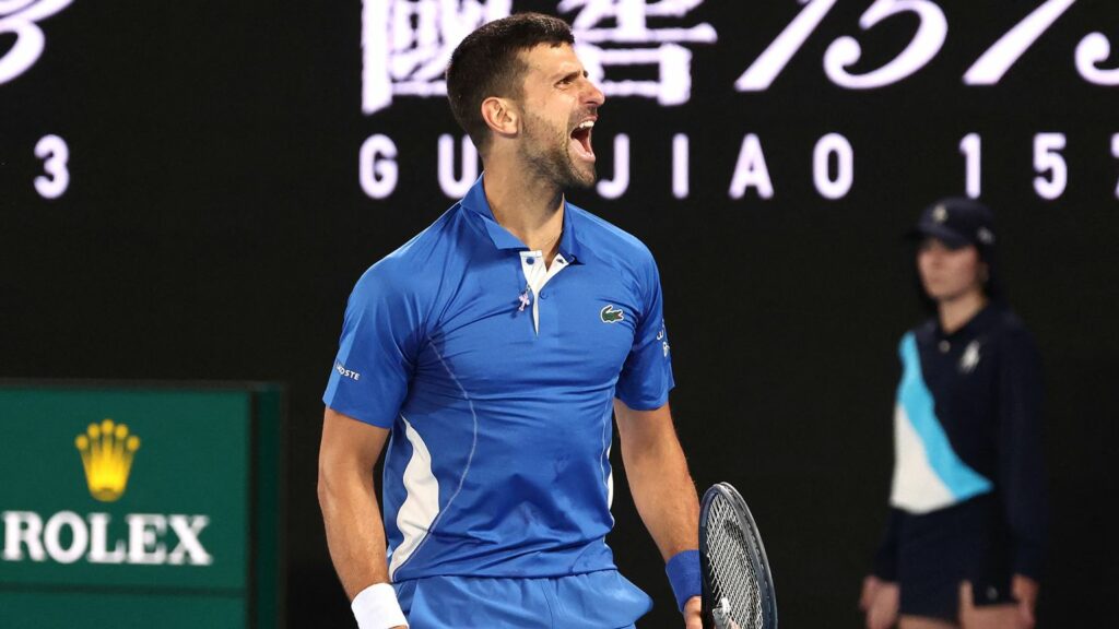 Novak Djokovic se enfrentará a Taylor Fritz en cuartos de final el martes