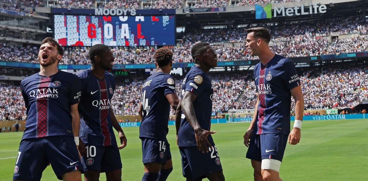 PSG golea al Madrid en semifinales del Mundial de clubes