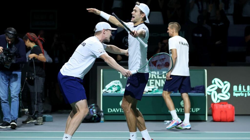 Finlandia alcanza las semifinales de la Copa Davis en suelo español