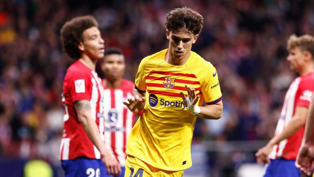 El Barcelona golea al Atlético en su casa y asciende a la segunda posición de LaLiga