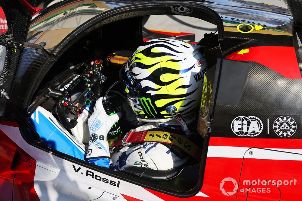 Valentino Rossi habla de su experiencia conduciendo un prototipo de WEC