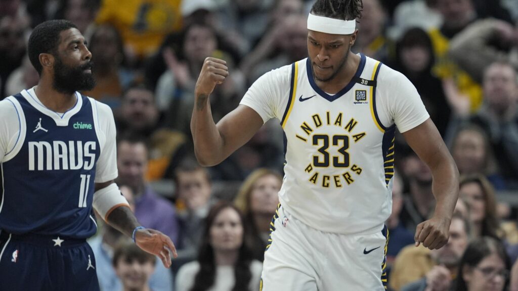 Indiana rompe racha contra de victorias a Dallas, Myles Turner brilla en la victoria