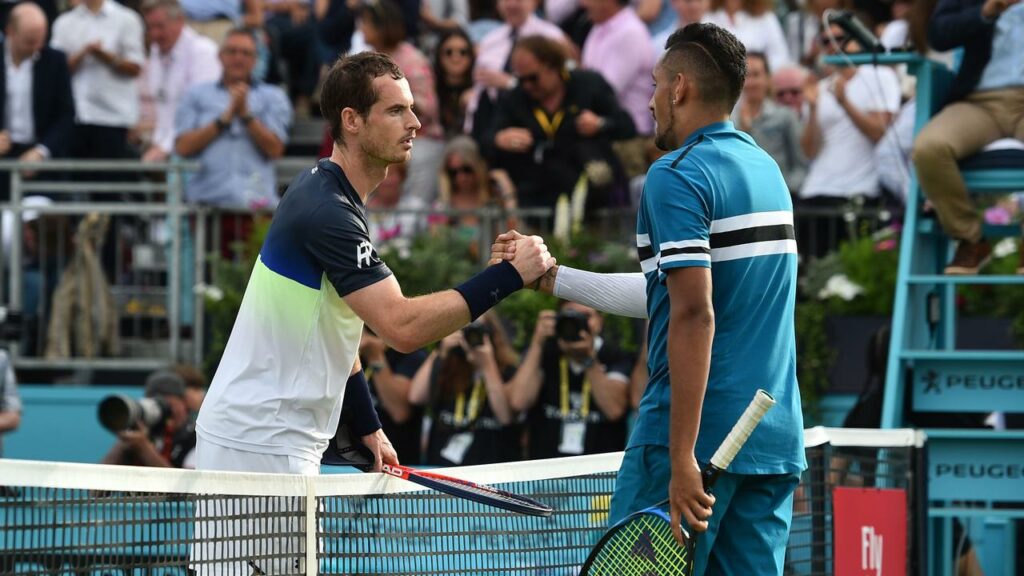Nick Kyrgios agradece a Murray por ayudarlo con su salud mental
