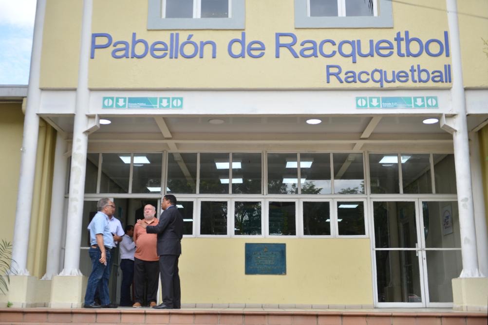 Resaltan trabajos realiza Ministerio de Deportes en techado ráquetbol Con miras a la subsede de los Juegos Centroamericanos y del Caribe