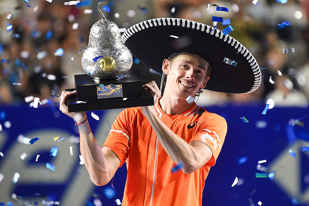 Alex De Miñaur se corona como bicampeón en suelo mexicano