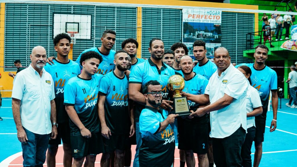 Villa Duarte, campeones del torneo Voleibol Sajoma 2025