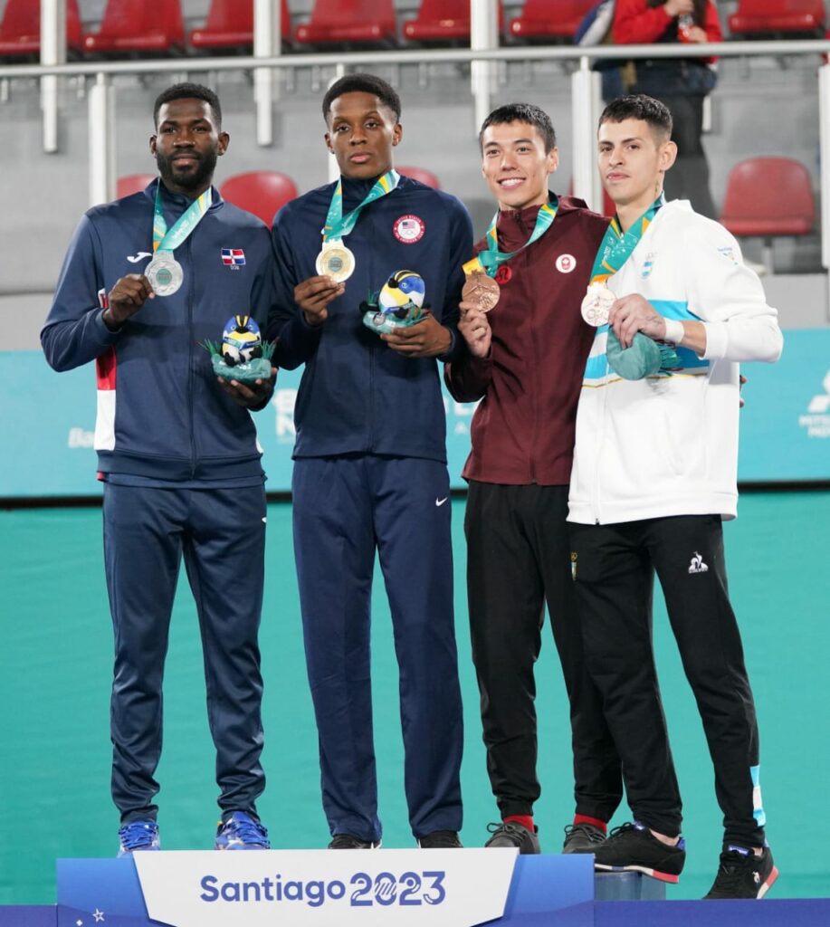 Pesas, taekwondo y clavado inscriben a RD en medallero Panam Chile
