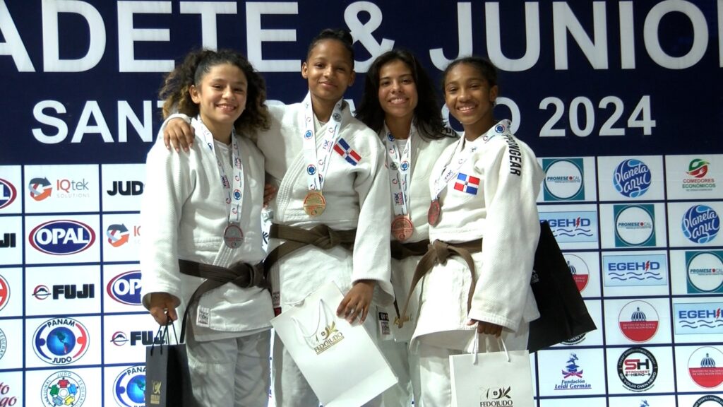 Judocas cadete ponen en primer lugar a República Dominicana en Campeonato Panamericano