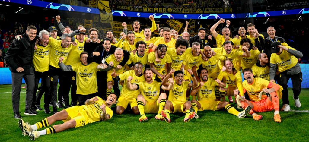 Borussia Dortmund avanza a final de Champions, deja fuera al PSG de Mbappe