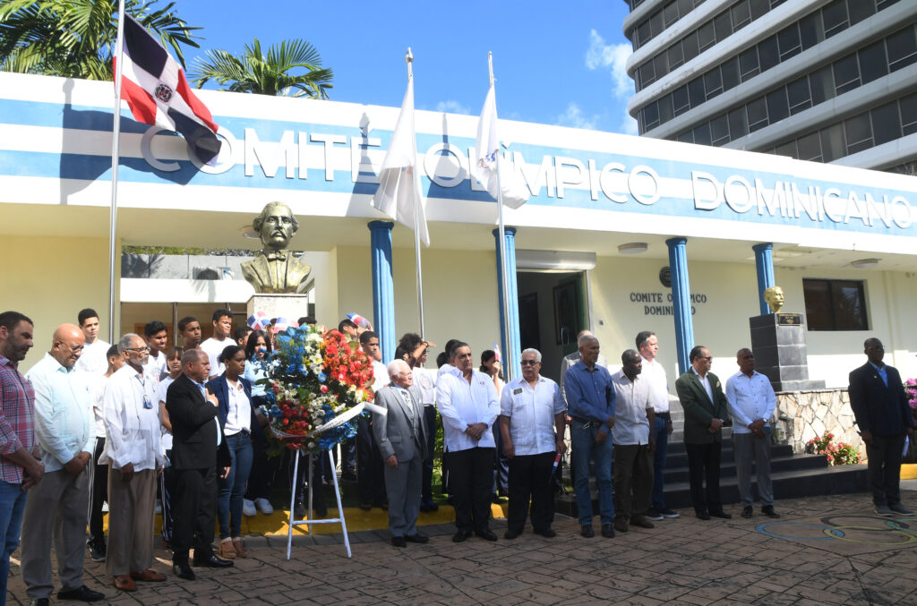 Comité Olímpico Dominicano le rinde tributo a Juan Pablo Duarte