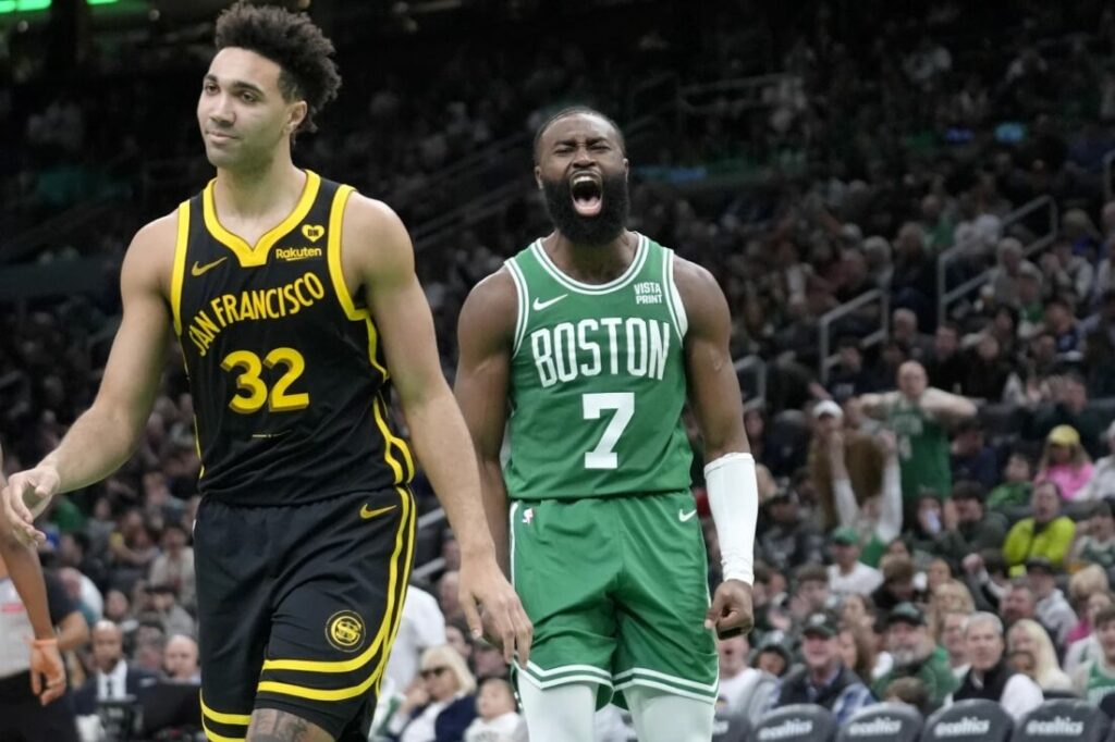 Celtics vencen y humillan a los Warriors con una auténtica paliza
