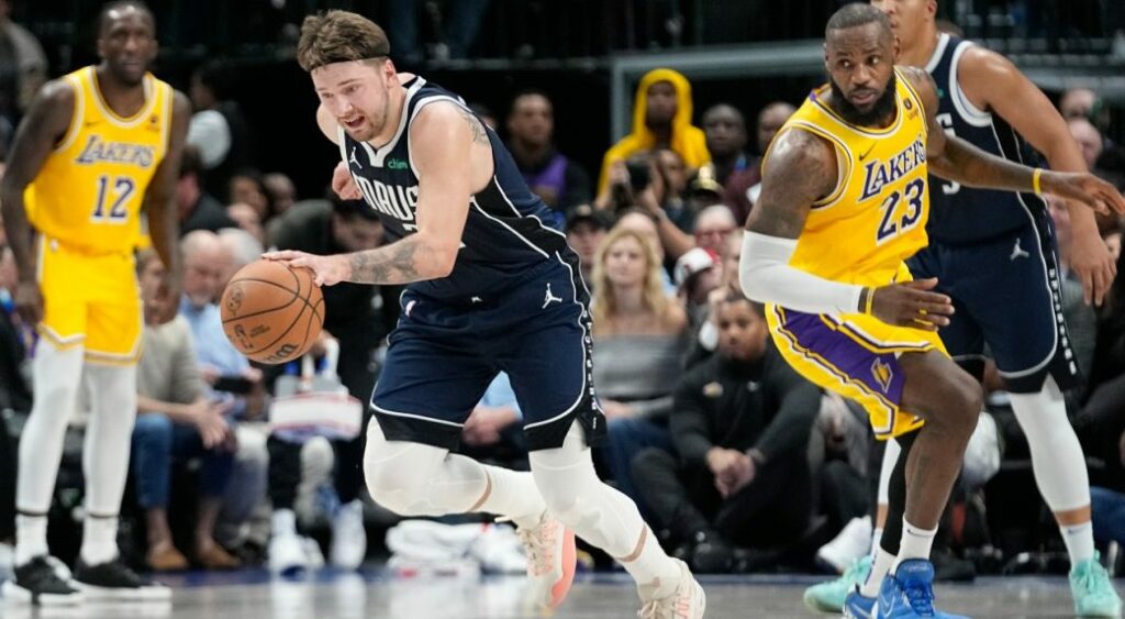 Un Doncic espectacular lidera a los Mavericks a triunfo sobre los Lakers