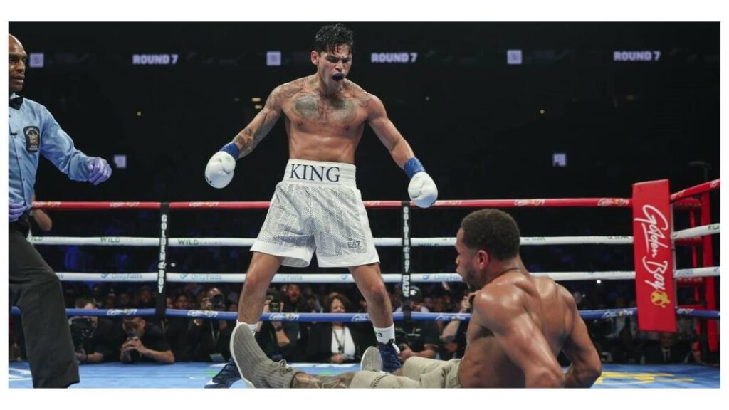 Ryan García exhibe poder contra Haney y lo vence por decisión mayoritaria