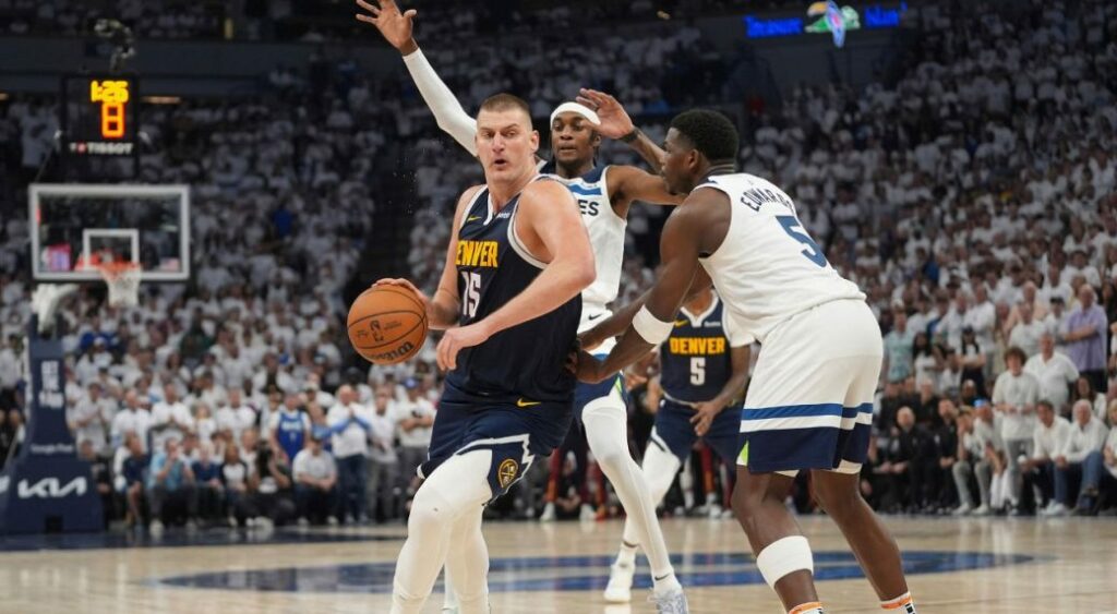 Jokic y Gordon guían a los Nuggets quienes empatan la serie contra Timberwolves