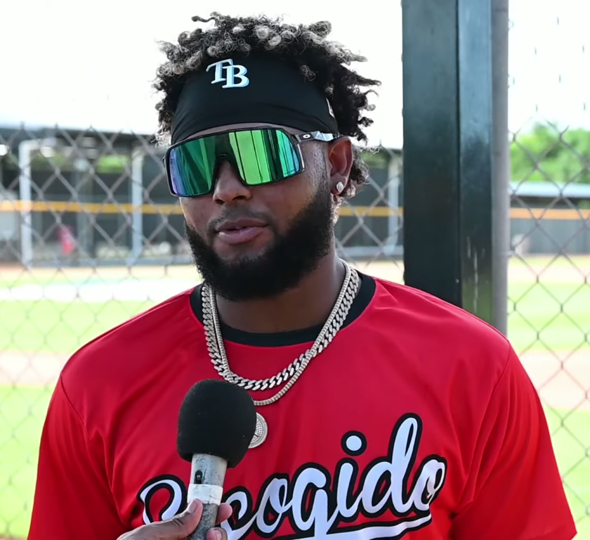 VIDEO: El MVP de la Serie Final 2025 del Escogido, Junior Caminero, cuando tenía 11 años de edad
