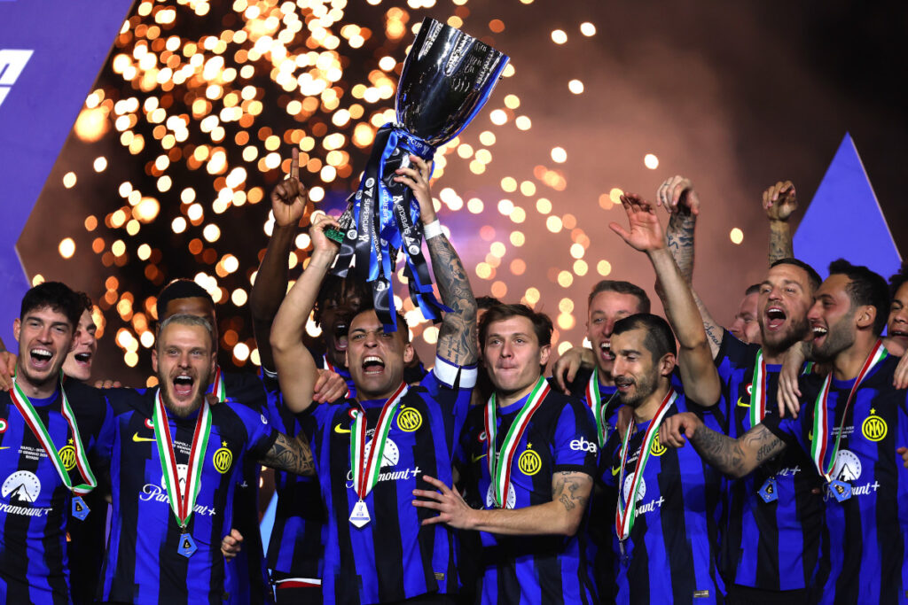 Lautaro marca gol decisivo y el Inter se corona como super campeón de Italia