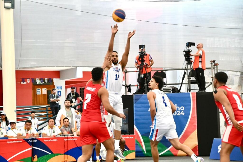 Dominicana 3×3 con récord 1-1 en primer día Juegos Bolivarianos