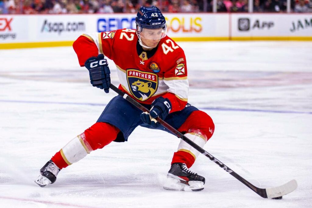 Gustav Forsling pacta por 8 temporadas con los Panthers