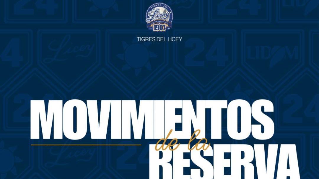 Tigres del Licey deja en libertad a 12 jugadores de su reserva nativa