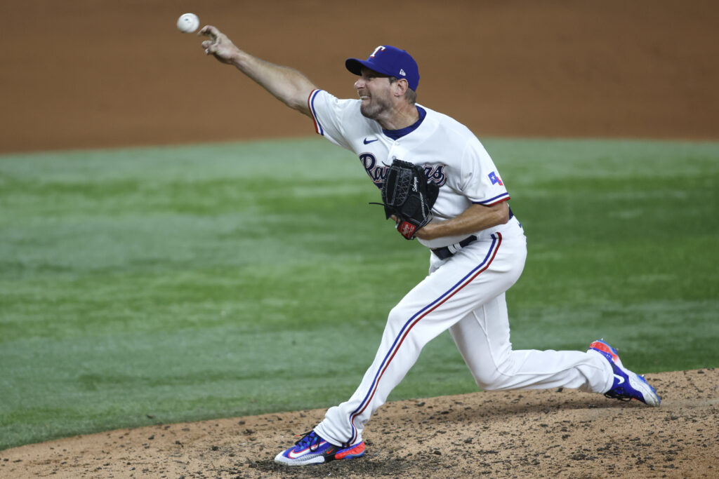Max Scherzer avanza en su rehabilitación de cara a la temporada