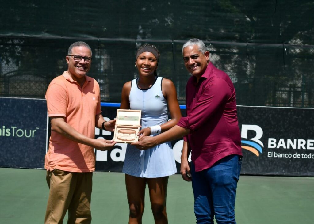 Kennedy y Frodin, los campeones de sencillos Copa Merengue J200