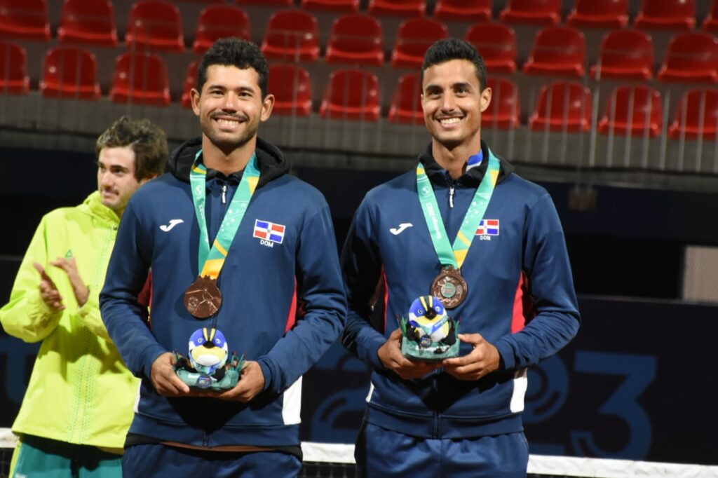 Tenistas Nick Hardt y Roberto Cid, bronce dobles masculinos en Panamericanos