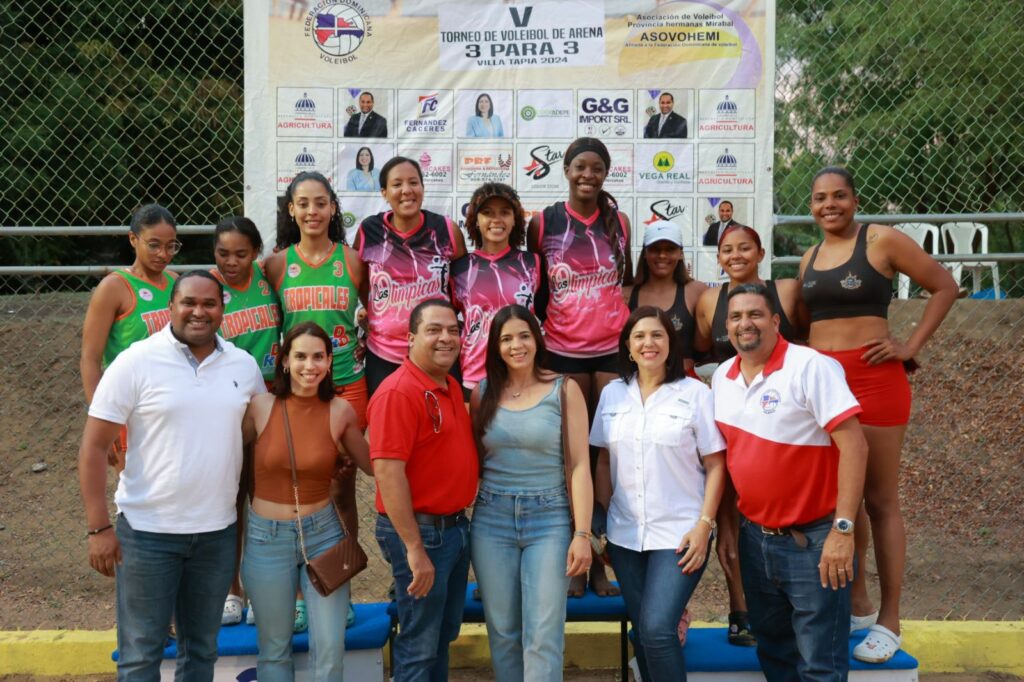 Las Olímpicas ganan torneo de arena “Villa Tapia 2024”