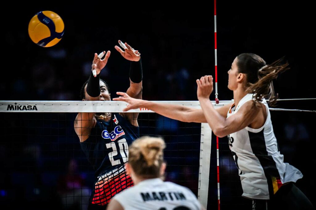 Selección femenina voleibol vencen en tres sets a Bélgica en Liga de Naciones