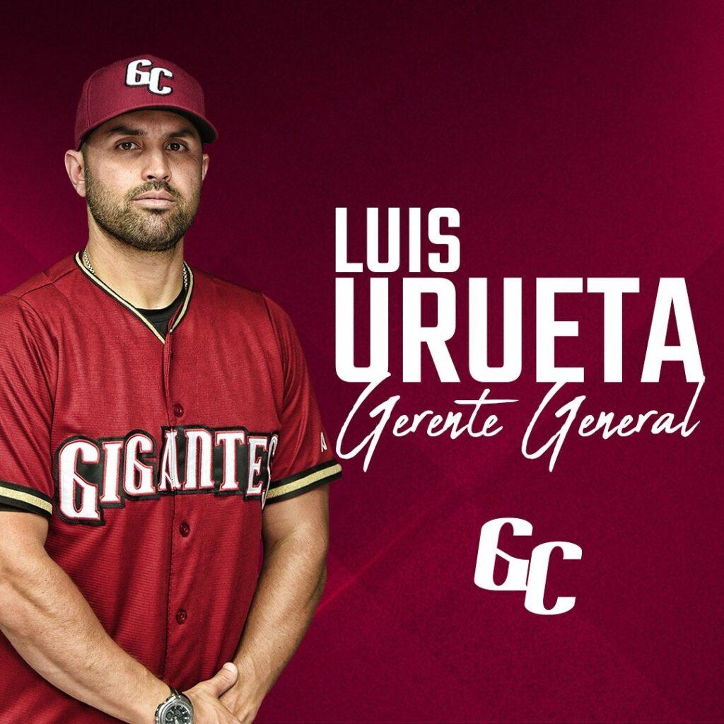 Gigantes del Cibao anuncian a Luis “Pipe” Urueta como su nuevo Gerente General