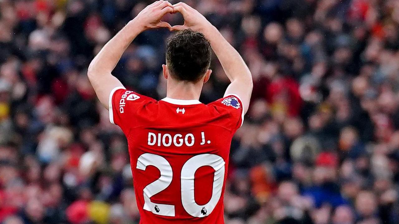 Liverpool retira el número 20 de Diogo Jota