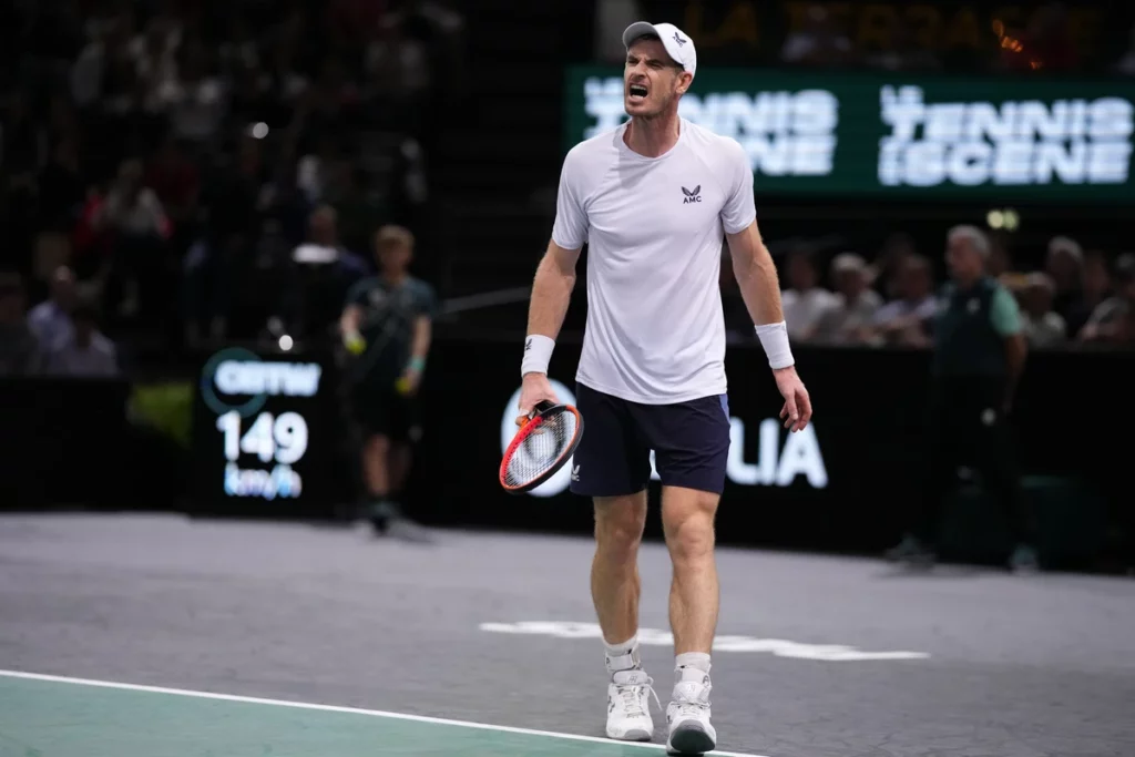 Andy Murray dice no estar disfrutando jugar al tennis luego de perder ante Miñaur