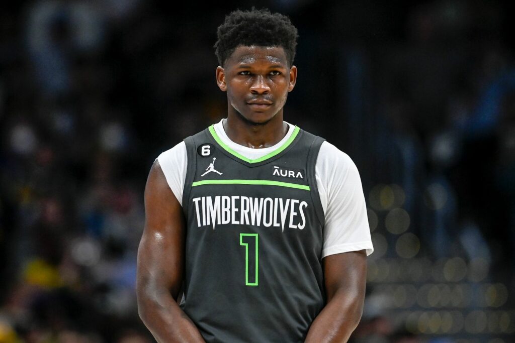 Anthony Edwards brilla y Celtics pierden invicto ante Timberwolves