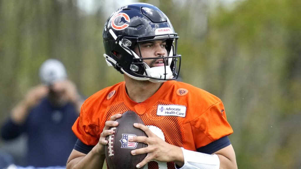 Caleb Williams avanza en dirección correcta tras primer minicampo con Bears