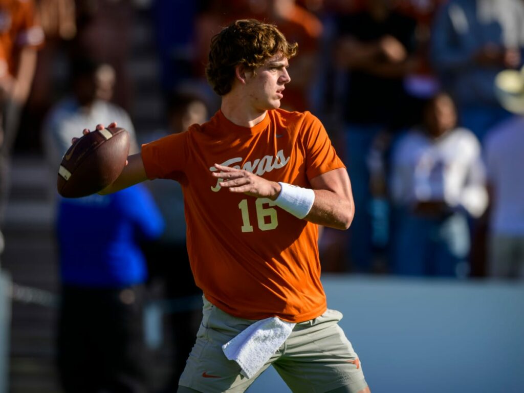 Arch Manning debuta con Texas en el football colegial