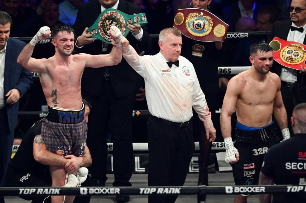 Taylor niega que no quiere dar revancha a Catterall
