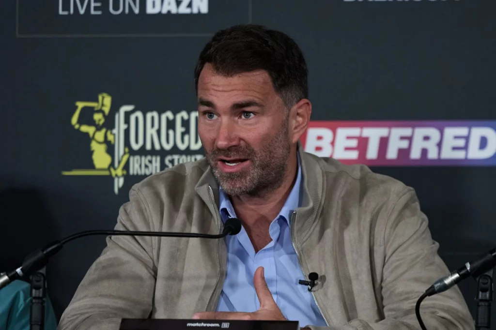 Eddie Hearn ve posible pelea entre García y Haney