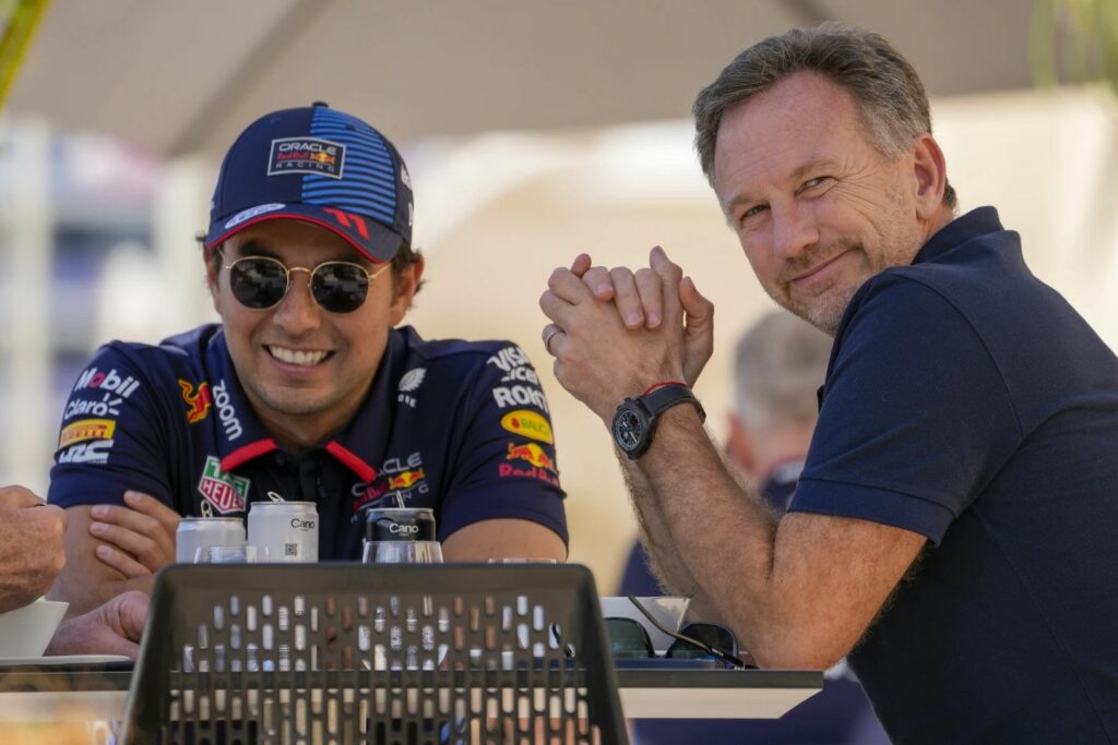 Christian Horner hace acto de presencia en los test de pretemporada con Red Bull