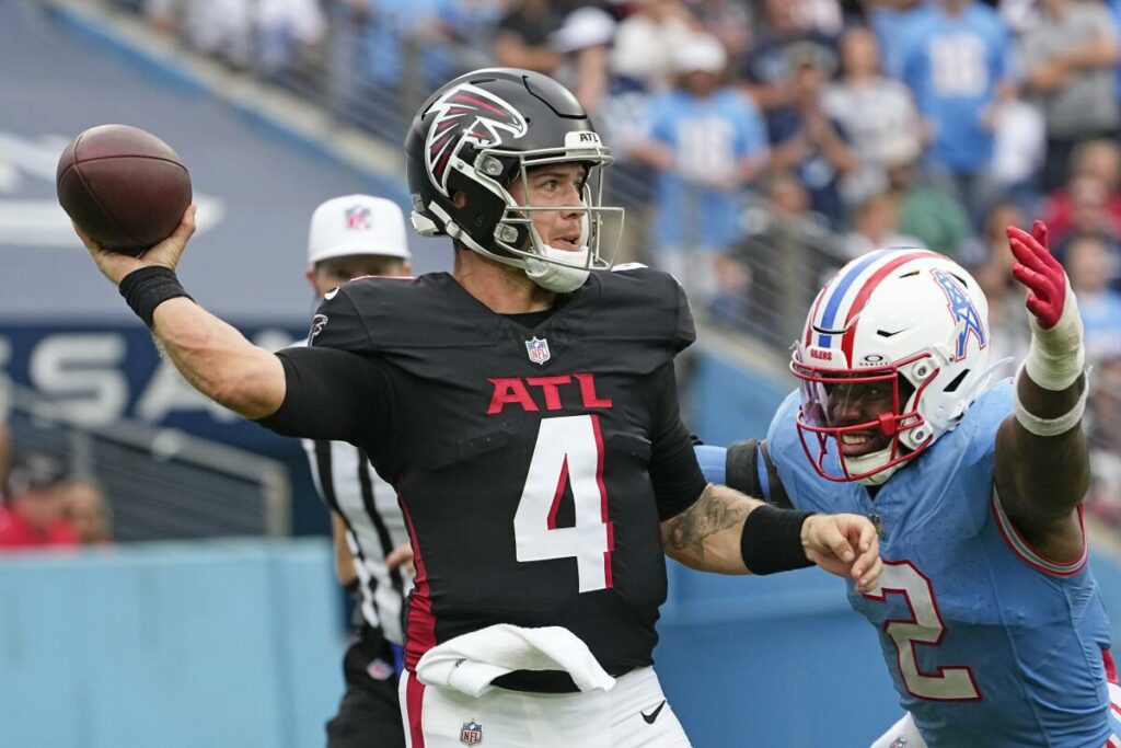 Taylor Heinicke es anunciado como titular de los Falcons