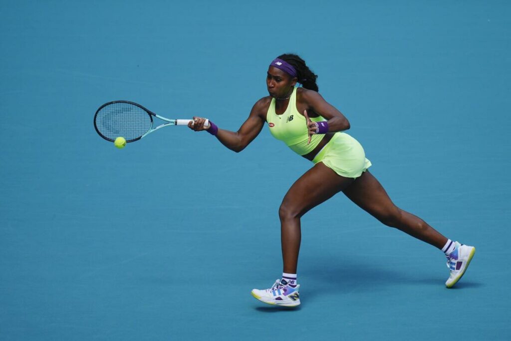Gauff avanza a cuarta ronda del Abierto de Miami tras vencer a Dodin